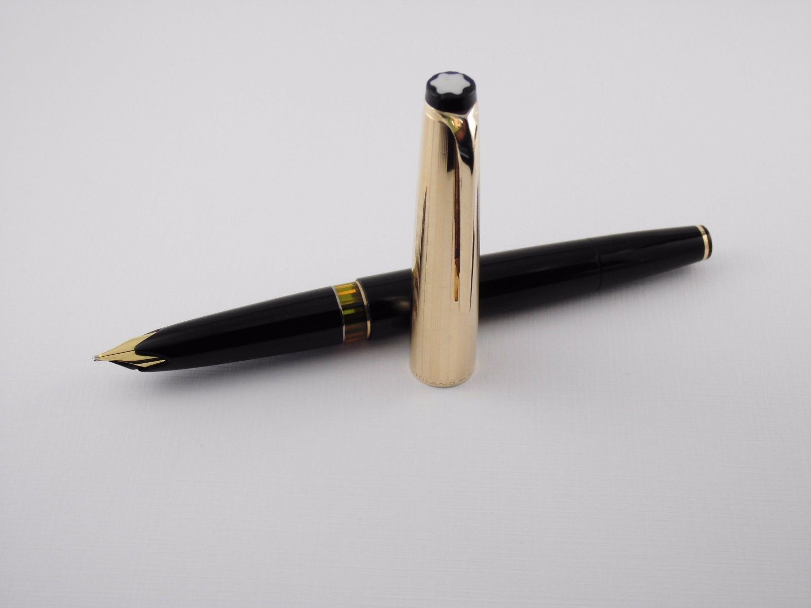Vintage "Montblanc Meisterstück No. 72" Fountain Pen-Rolled Gold-Germany 1960s