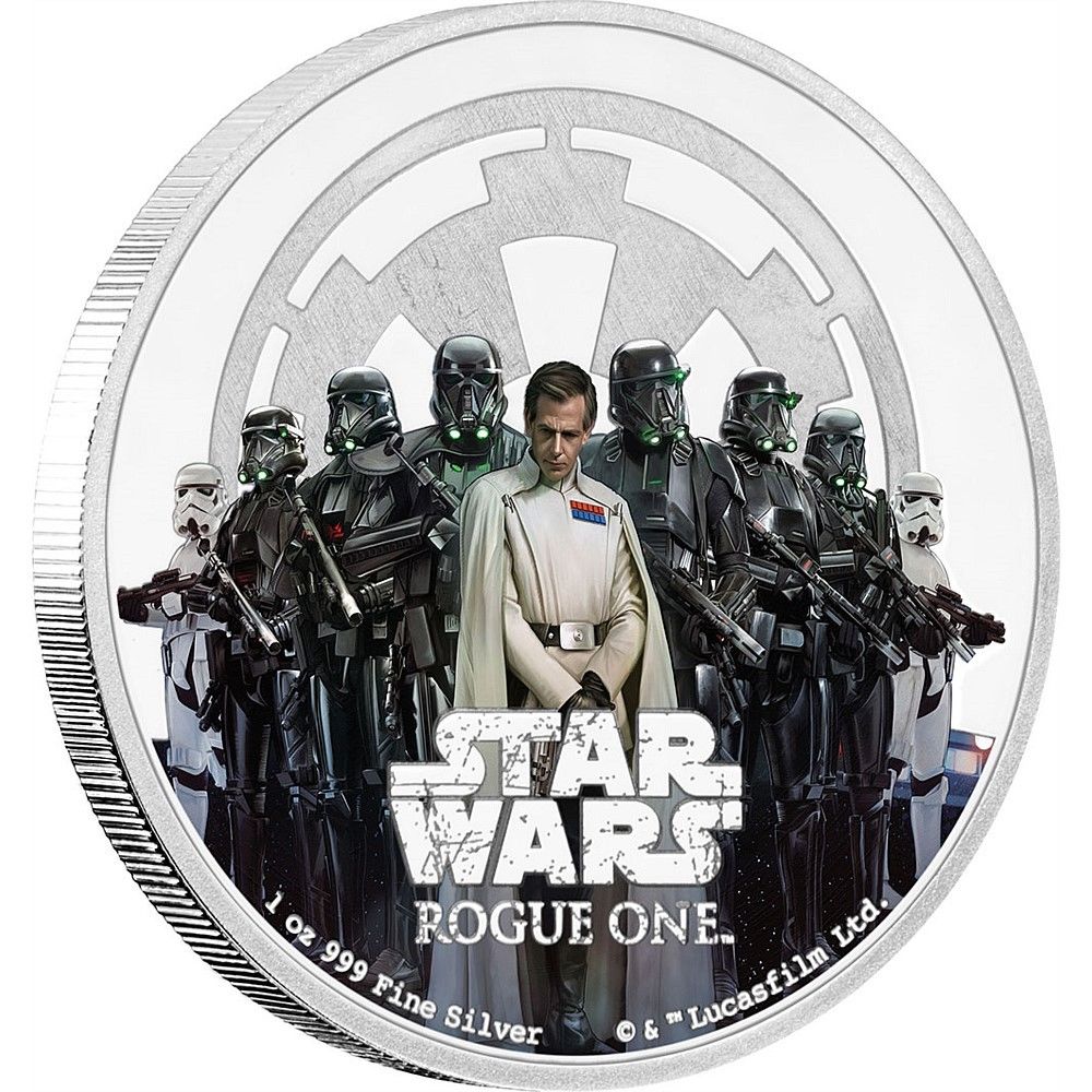 Star Wars: Rogue One - The Empire 1 oz Silver Coin 2017