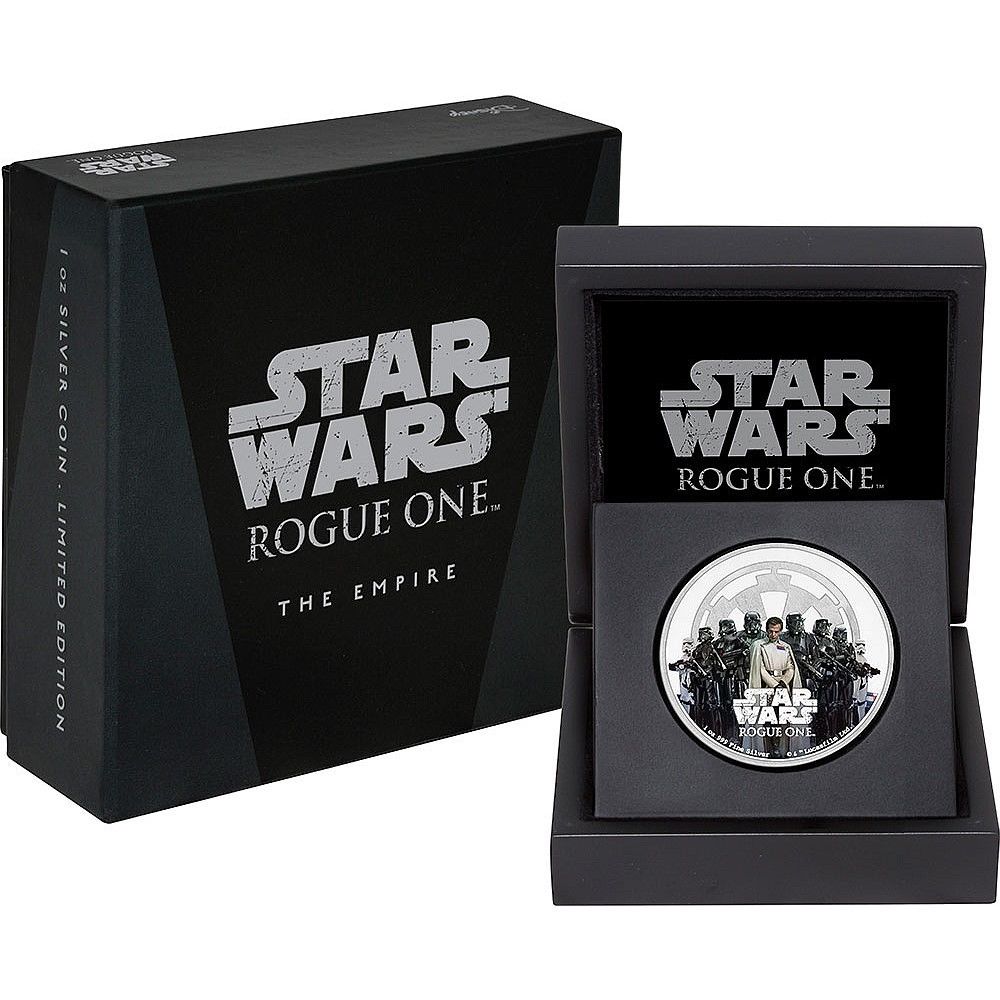 Star Wars: Rogue One - The Empire 1 oz Silver Coin 2017