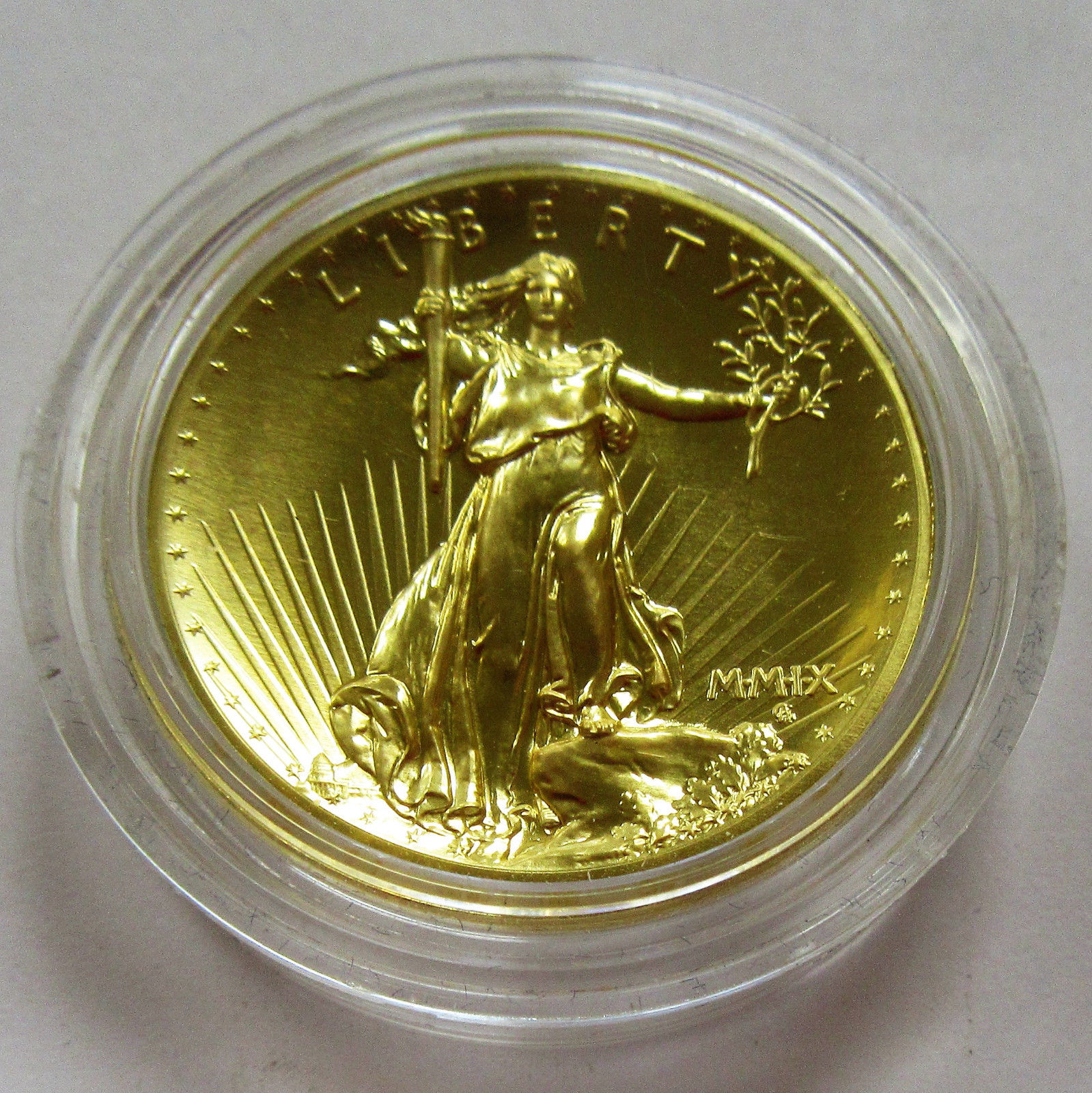 2009 Ultra High Relief Double Eagle 1 oz. $20 Gold Coin Original Mint Box & COA