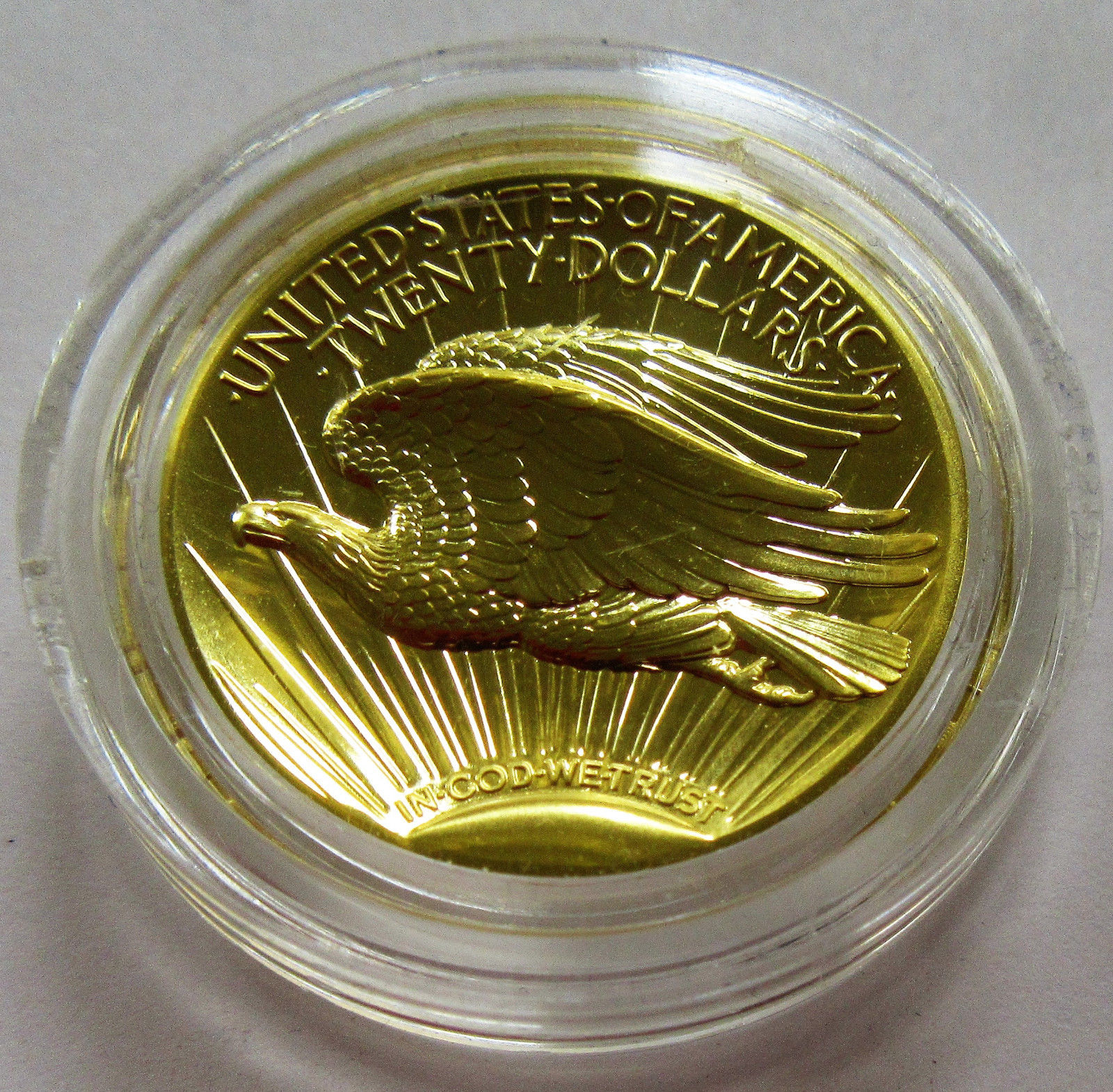 2009 Ultra High Relief Double Eagle 1 oz. $20 Gold Coin Original Mint Box & COA