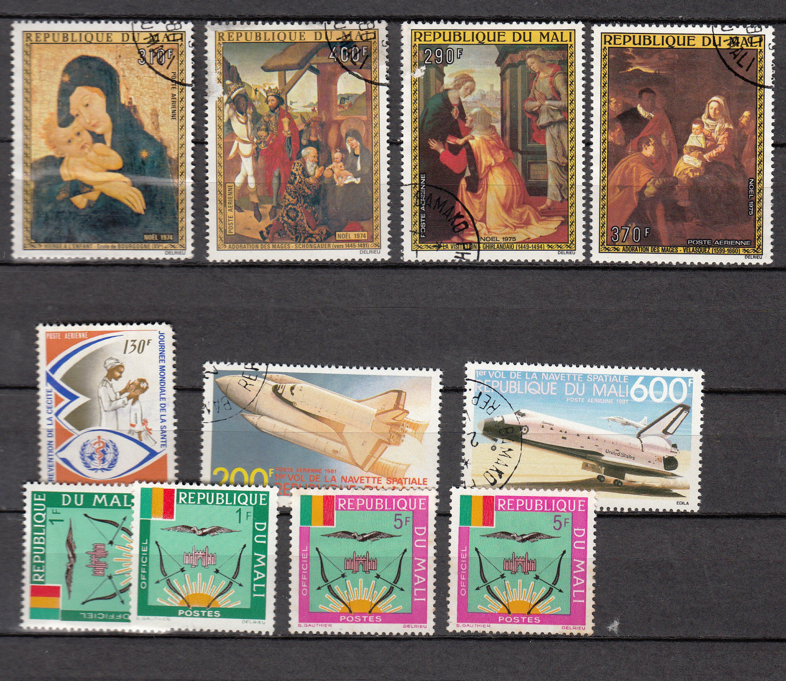 MALI 1959 1975 AIR good lot 51 stamps  french africa