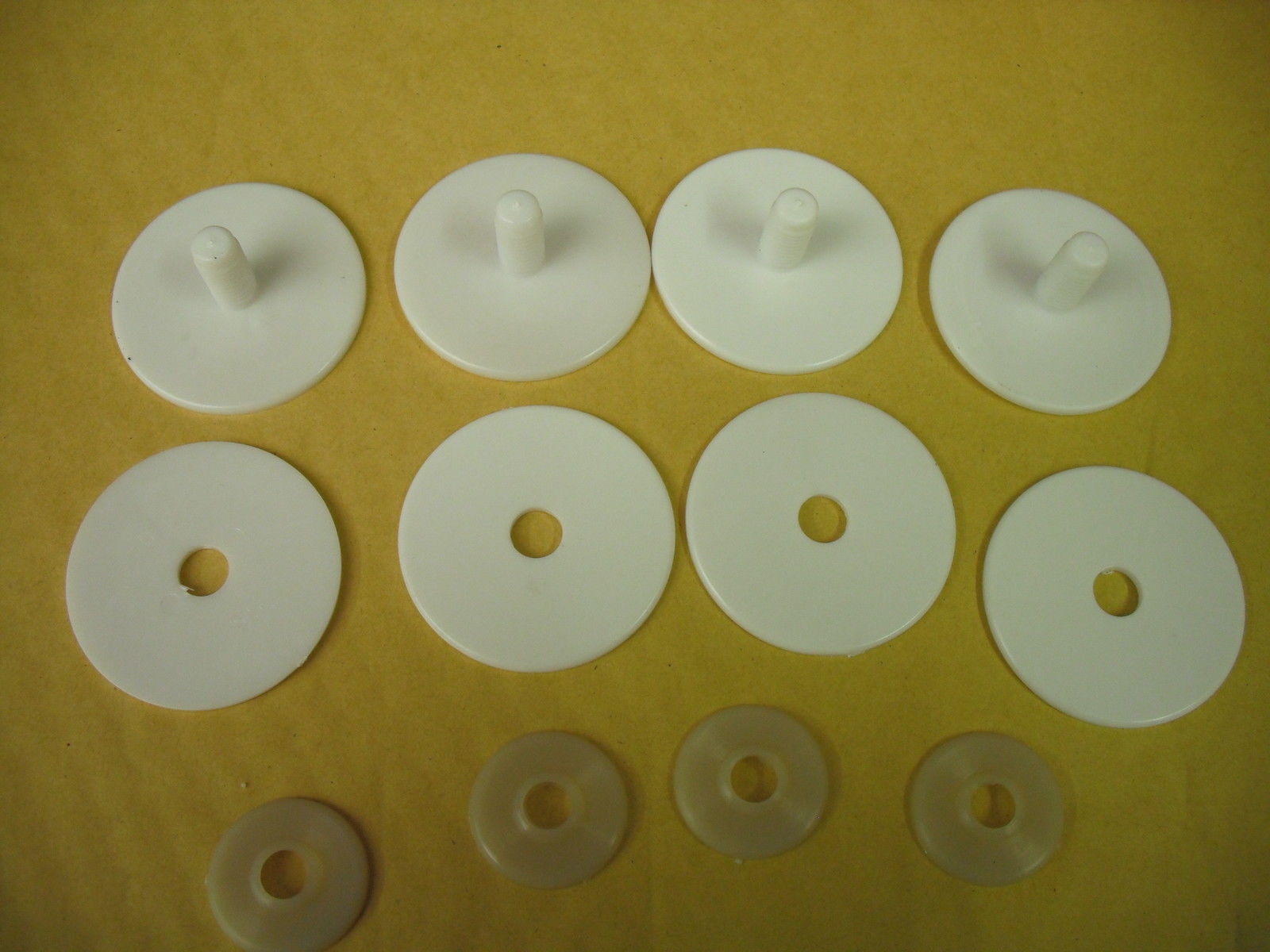 BLACK PLASTIC TOY JOINTS FOR DOLL/TEDDY/ANIMAL MAKING  CHOICE OF SIZES