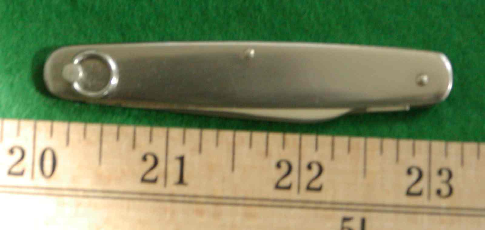 Vintage Schrade Walden NY USA, Twist Ring 2 Blade Folding Pocket Knife