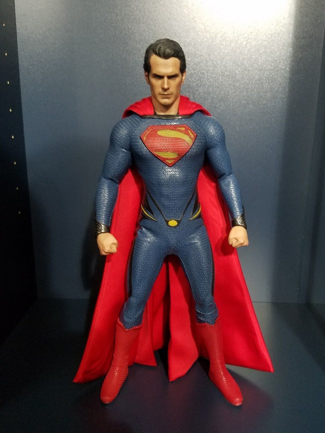 Superman Man Of Steel 1/6 Scale Figure Hot Toys Sideshow Collectibles DC Comics