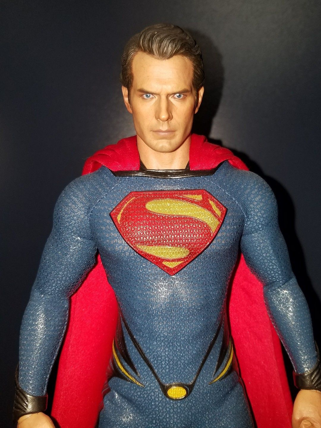 Superman Man Of Steel 1/6 Scale Figure Hot Toys Sideshow Collectibles DC Comics