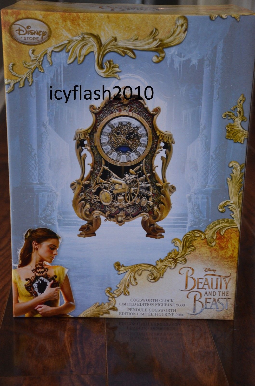 Disney Cogsworth Limited Edition Clock - Beauty and the Beast - Live Action Film