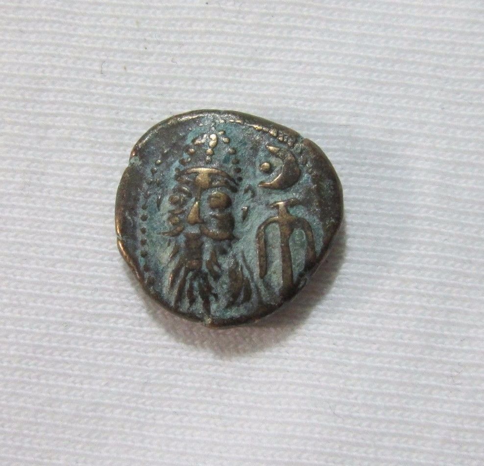 ELYMAIS, AE DRACHM. ORODES II, C. 2ND CENTURY AD. DASHES REVERSE. 3.73 GRAM.