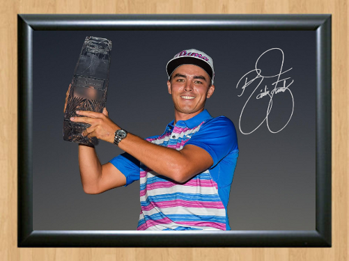 Rickie Fowler Golf Masters Ryder Cup US Open Signed Autographed A4 Photo Print 2