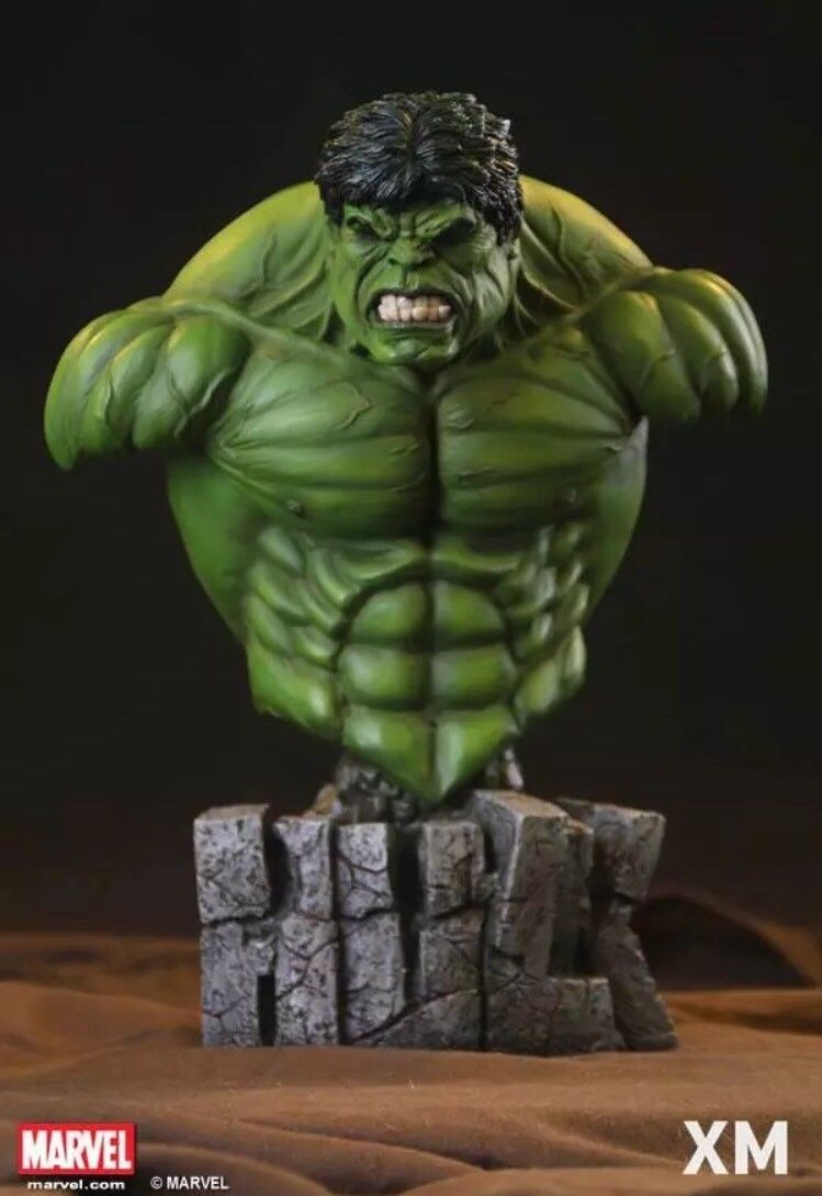 Xm Studios Incredible Hulk Bust 1:4 Scale Statue MIB Not Sideshow