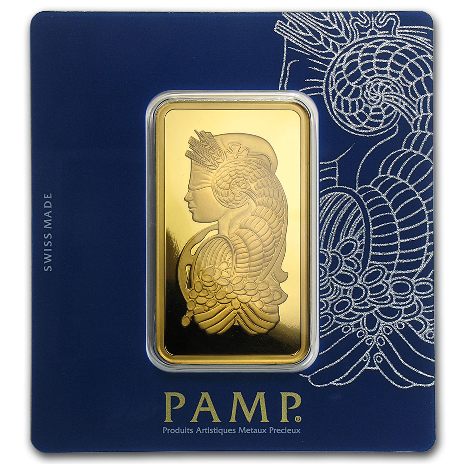 100 gram Gold Bar - PAMP Suisse Lady Fortuna Veriscan® (In Assay) - SKU #88805