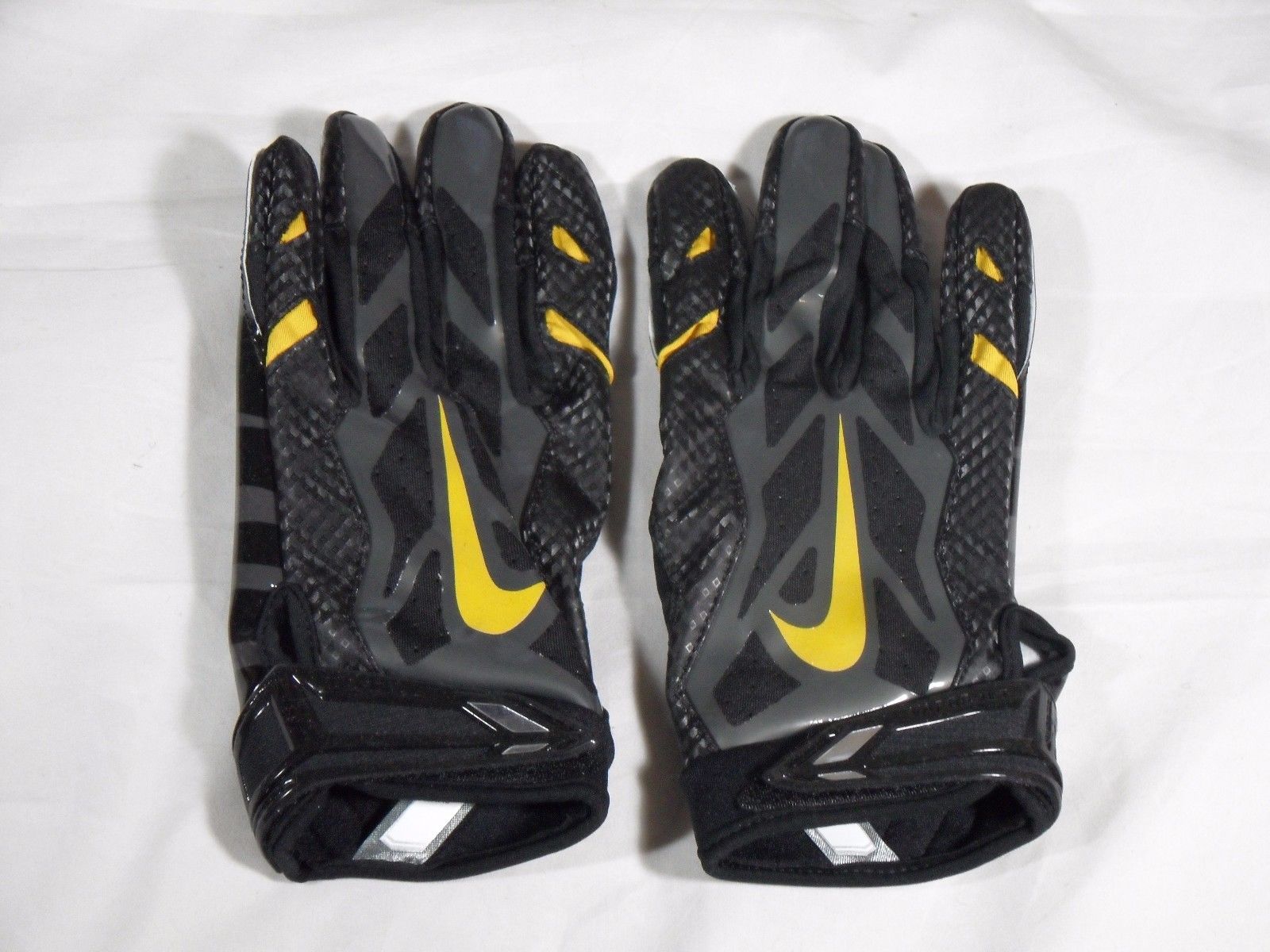 Nike 3005 Missouri Tigers Mizzou Game Used Team Issue Football Vapor Jet Gloves