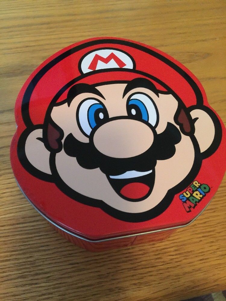 Empty Super Mario Tin