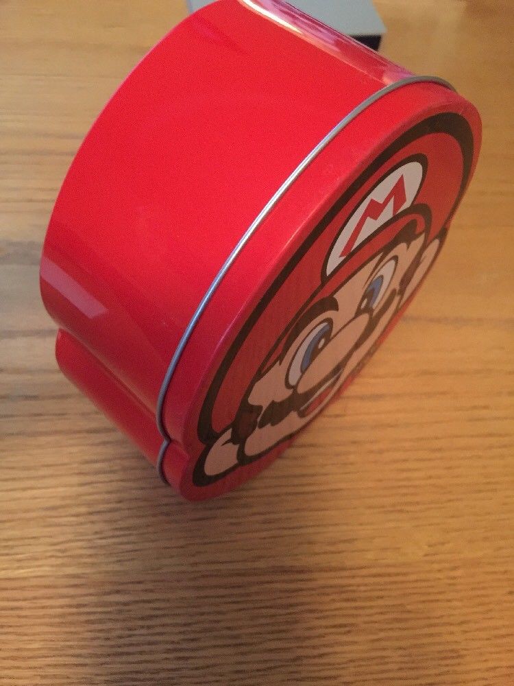 Empty Super Mario Tin