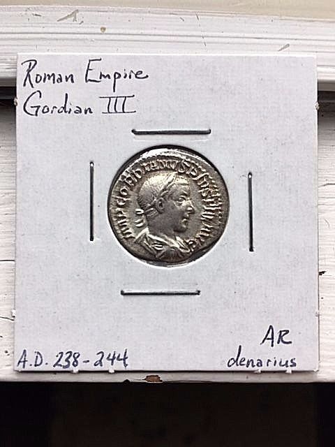 GORDIAN III DENARIUS Roman Empire VENUS Very Nice Uncertified