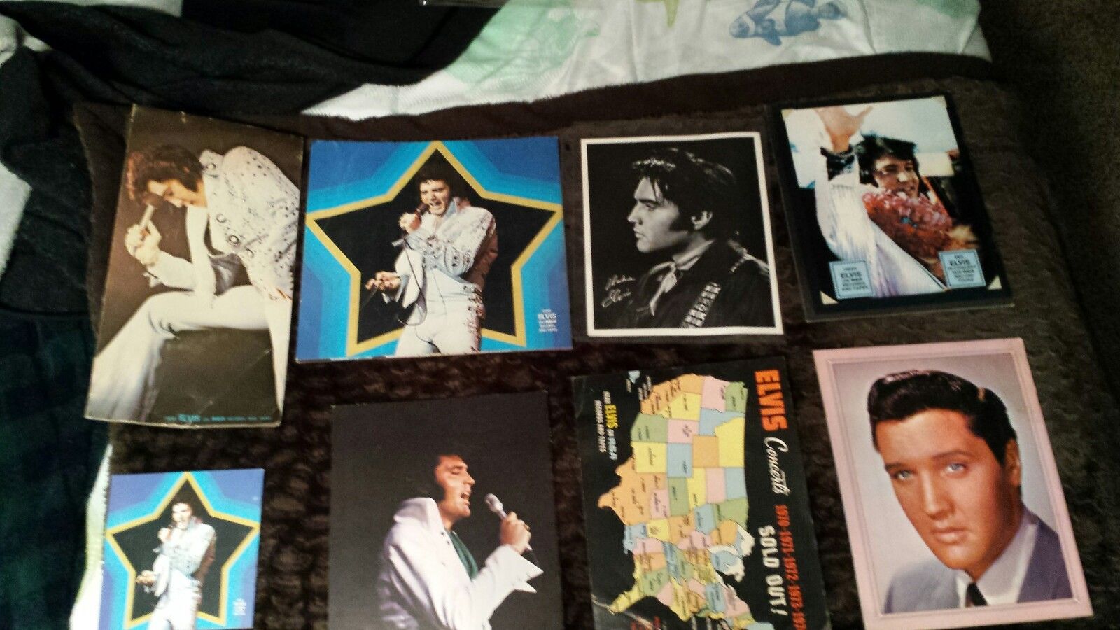 Elvis Presley LOT 6 Concert Photo albums + 2 RARE  Las Vegas Items