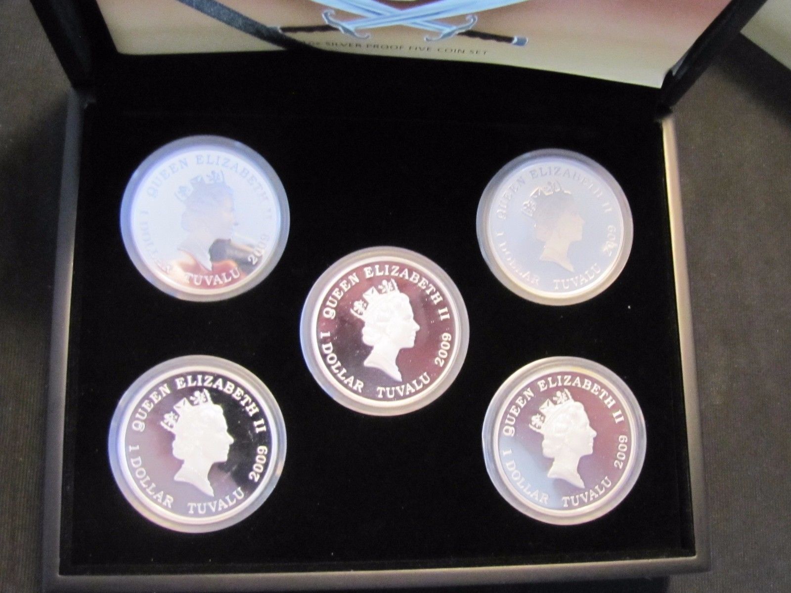 Australia The Golden Age of Piracy 1 oz Silver Proof 5 Coin Set Perth Mint