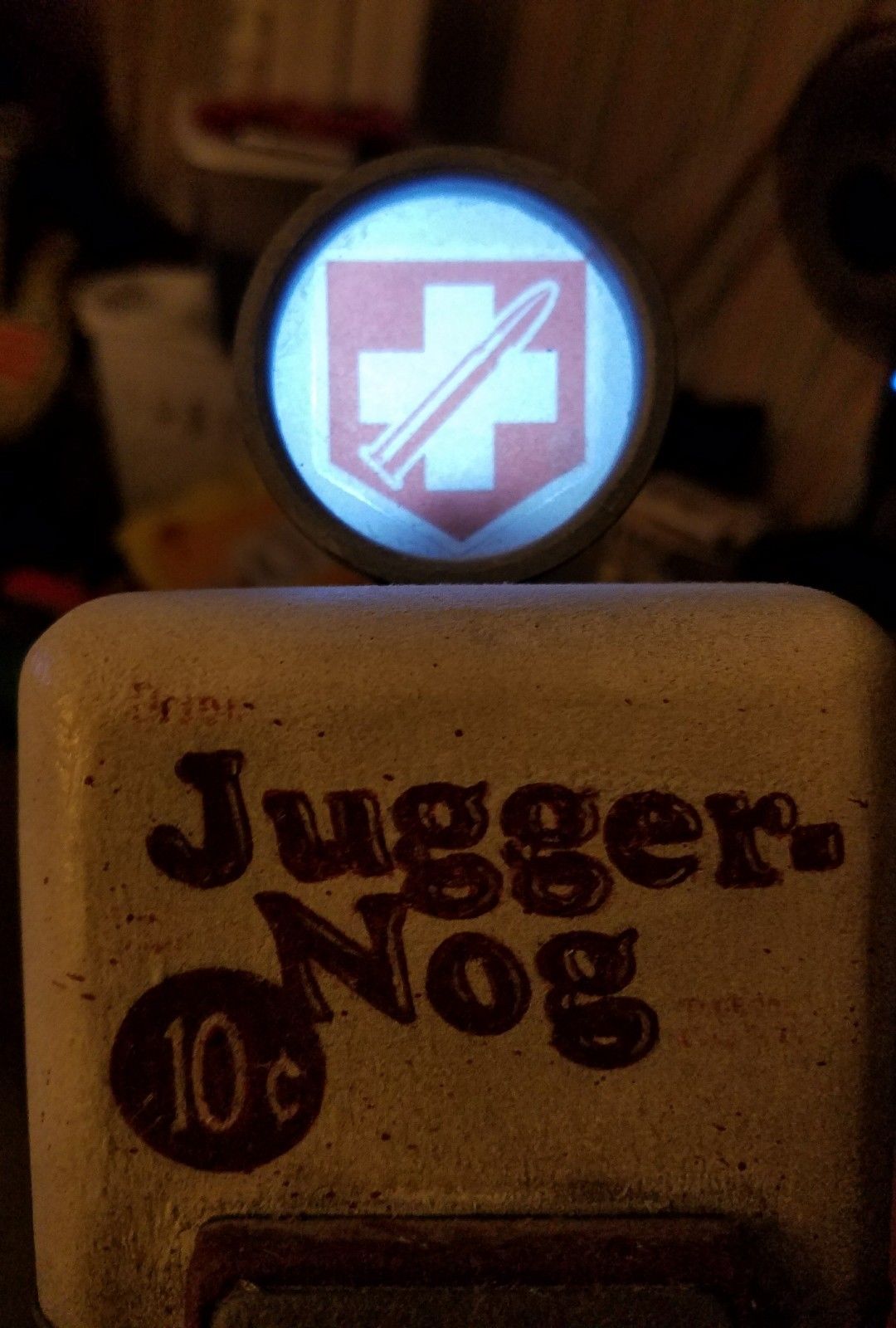 COD Zombies Juggernaut Perk-A-Cola Replica Fan Art w/LEDs