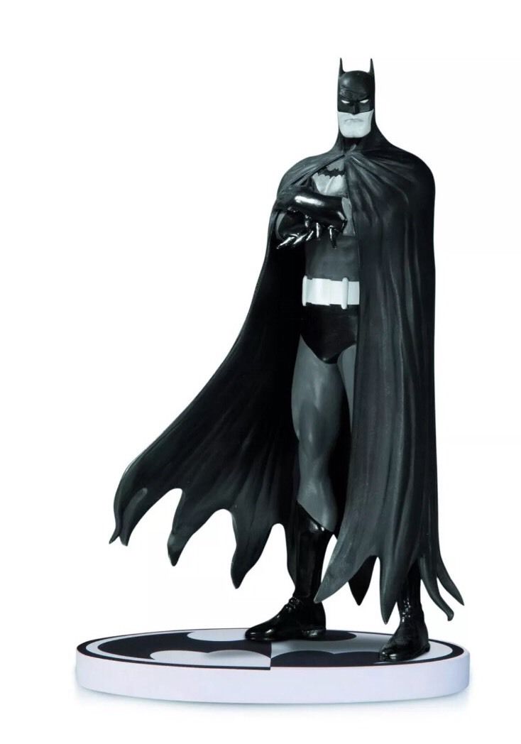 D.C. Collectibles Bolland Batman Black And White  Statue Figure NIB New Sealed