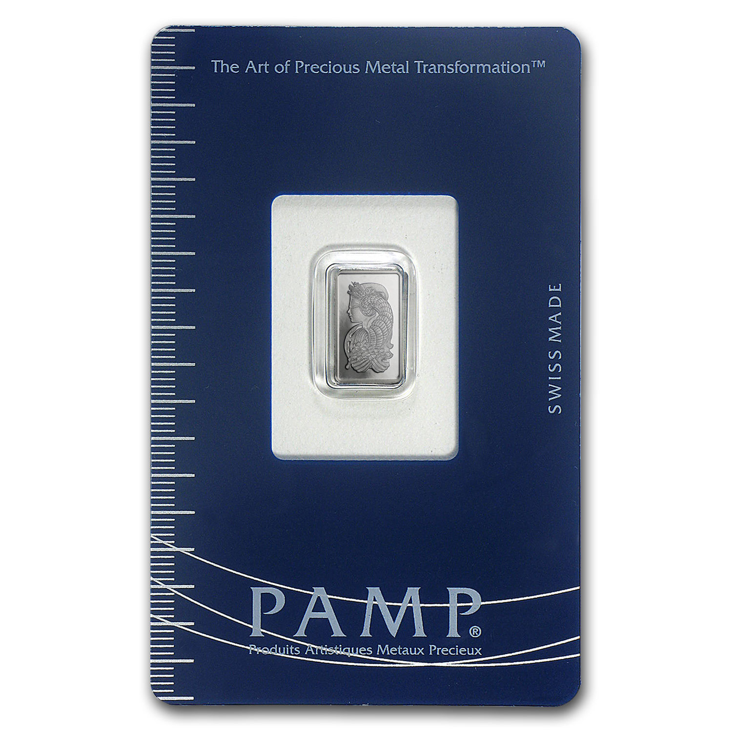 1 gram Palladium Bar - PAMP Suisse (In Assay) - SKU #96239