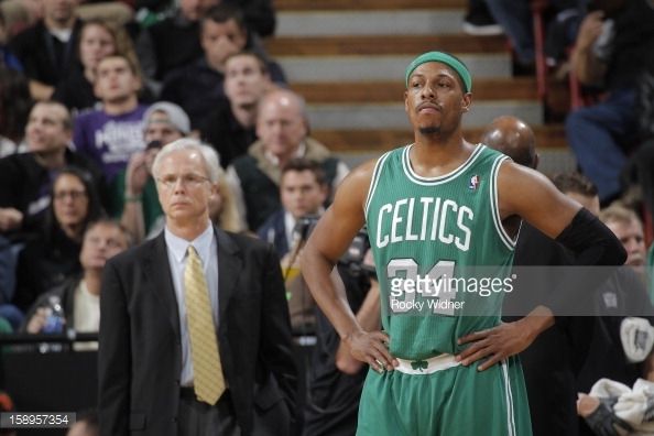 2012-13 Paul Pierce Boston Celtics Game-Used Road Jersey