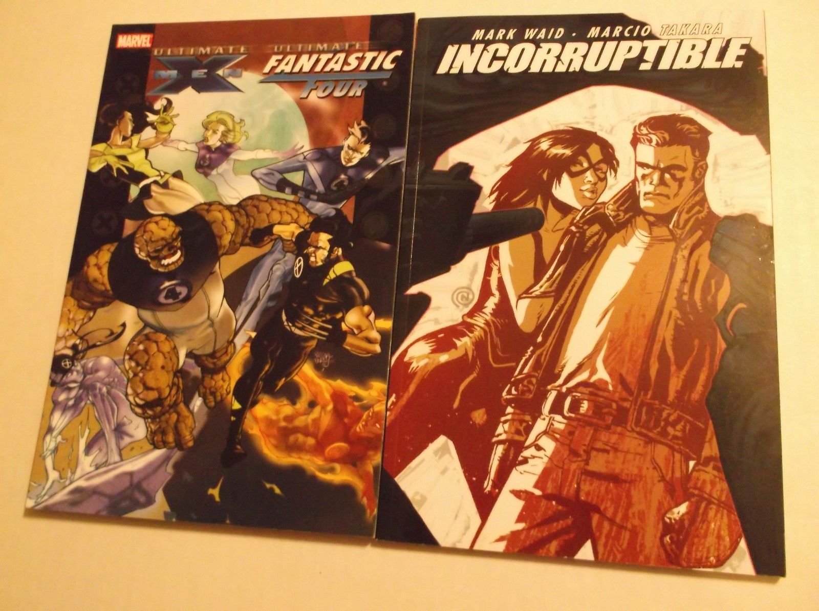 ULTIMATE X-MEN/FANTASTIC FOUR + INCORRUPTIBLE VOL. 4 TPB LOT