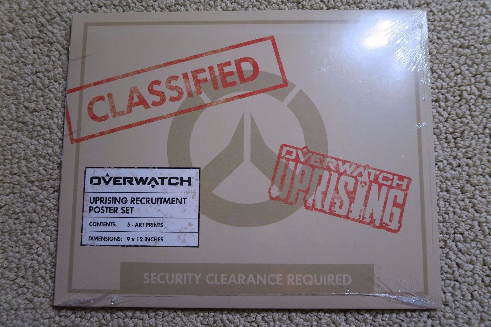 LIMITED EDITION Overwatch Uprising Recruitment Posters Con Exclusive SDCC 2017