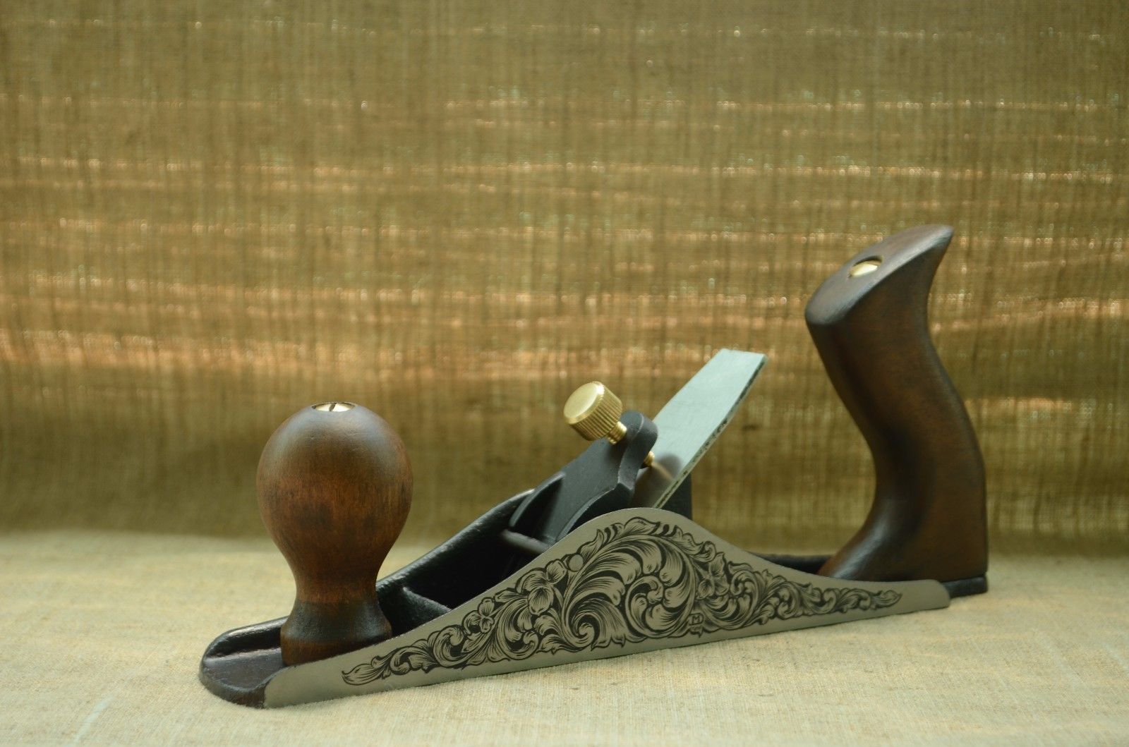 Voskov scrub Plane with handmade decorations,(size Stanley No.40)