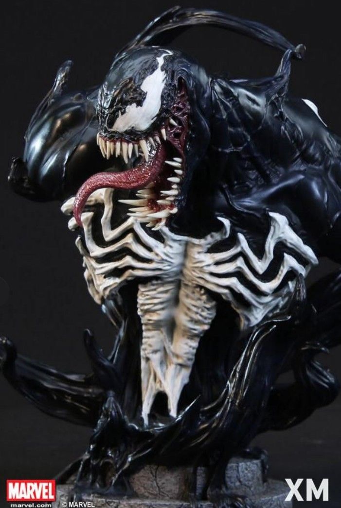 VENOM 1/4 SCALE BUST XM STUDIOS EXCLUSIVE 5/250 NOT SIDESHOW COLLECTIBLES MARVEL