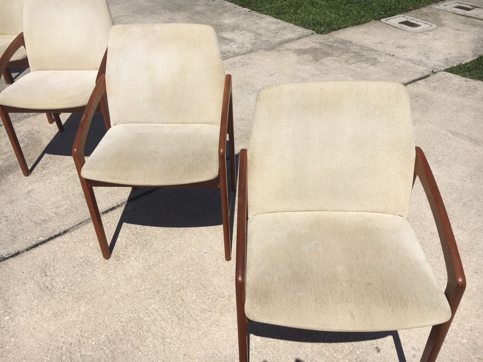 Set Of 6 Danish Modern Teak Dining Chairs By Kai Kristiansen