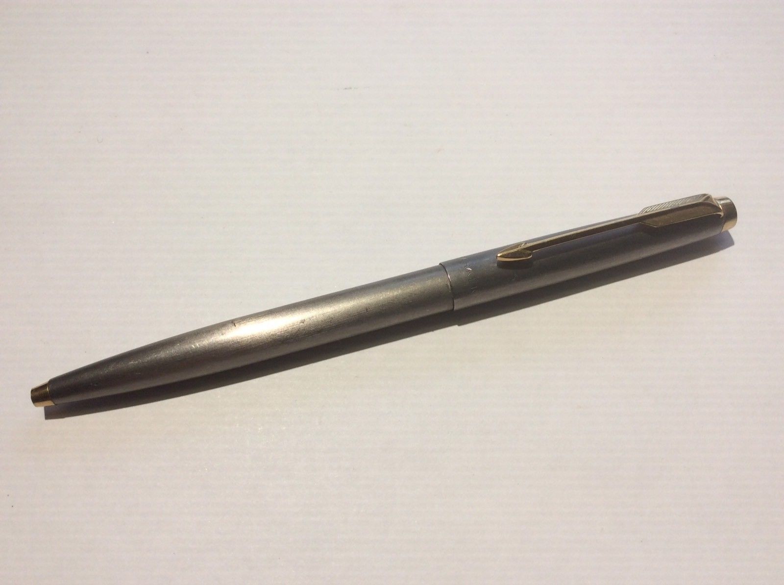 Extremely Rare Vintage Parker Ballpoint Pen T-1 Titanium 1970s