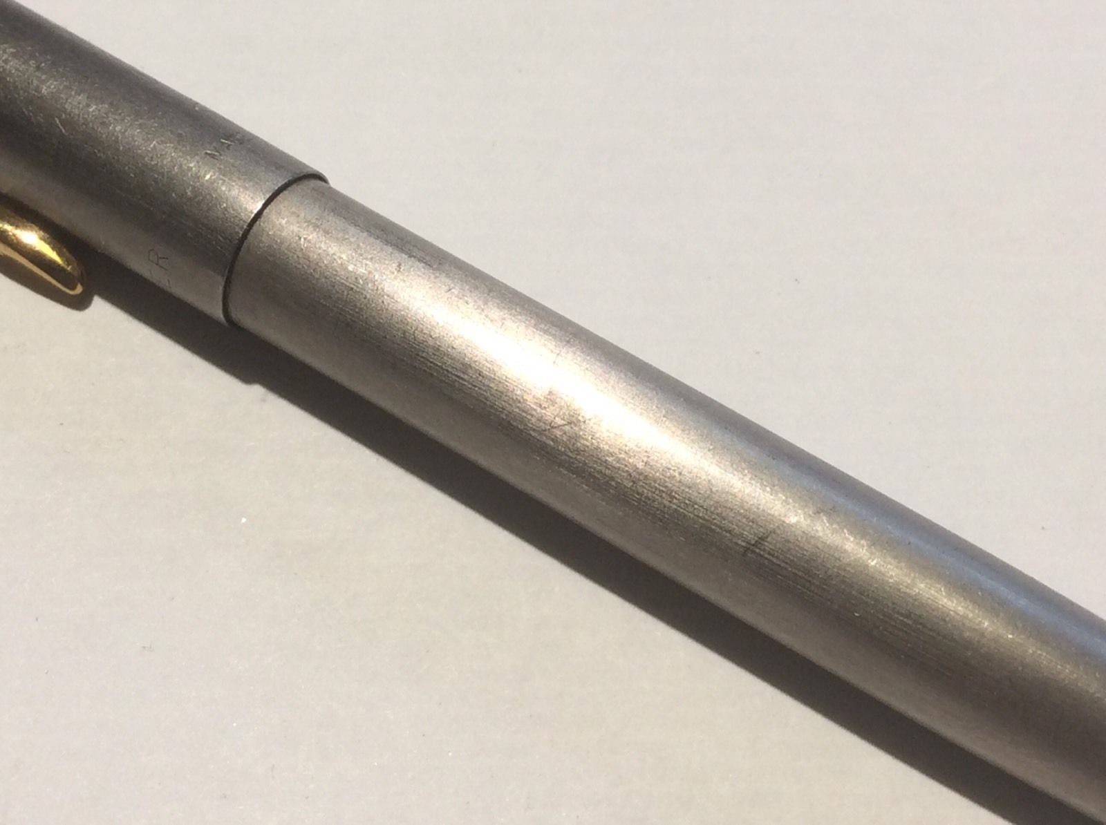 Extremely Rare Vintage Parker Ballpoint Pen T-1 Titanium 1970s