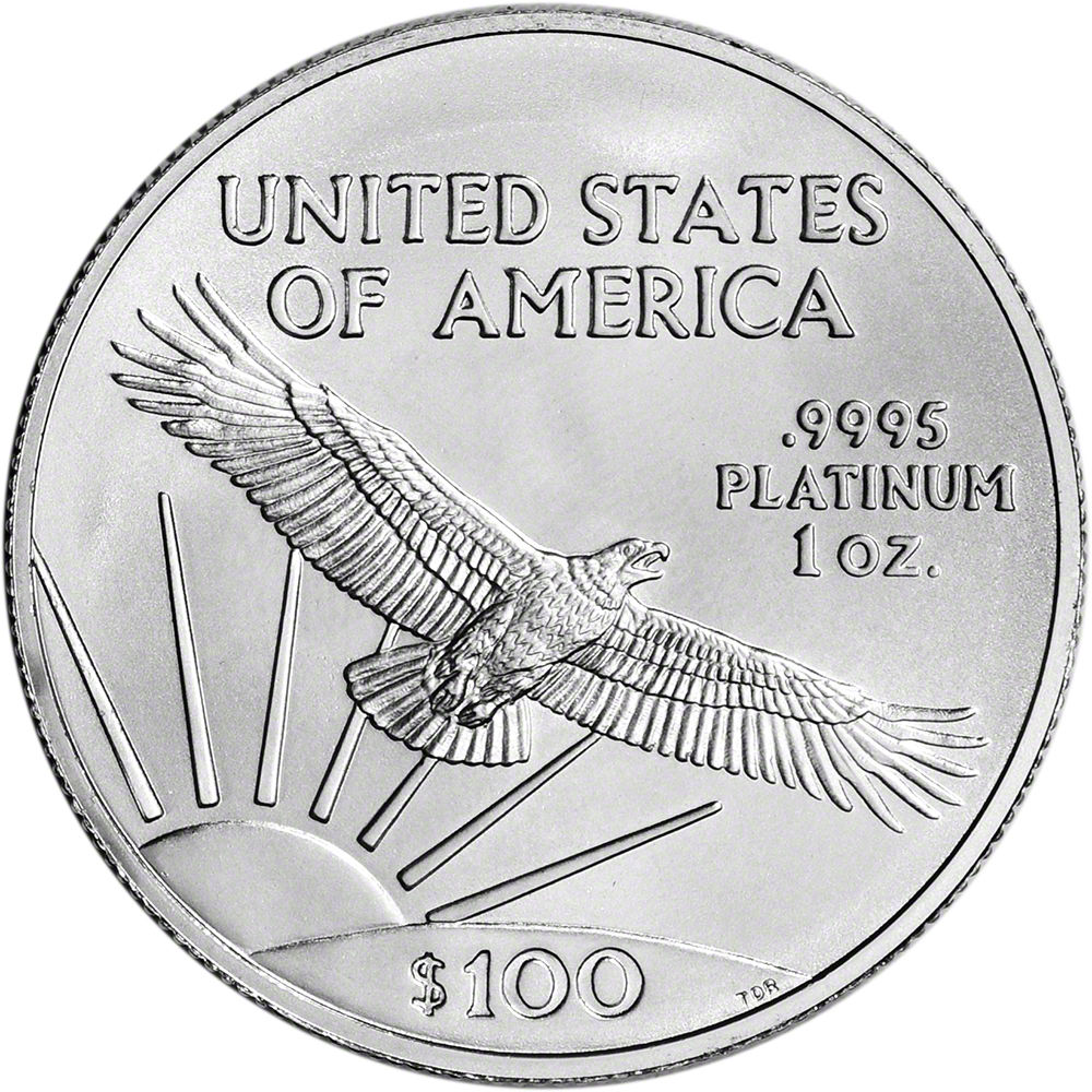 2014 American Platinum Eagle (1 oz) $100 - BU