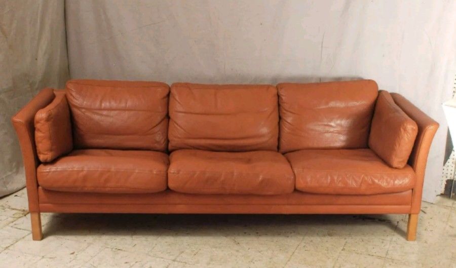 Borge Mogensen Style Mid Century Modern Sofa