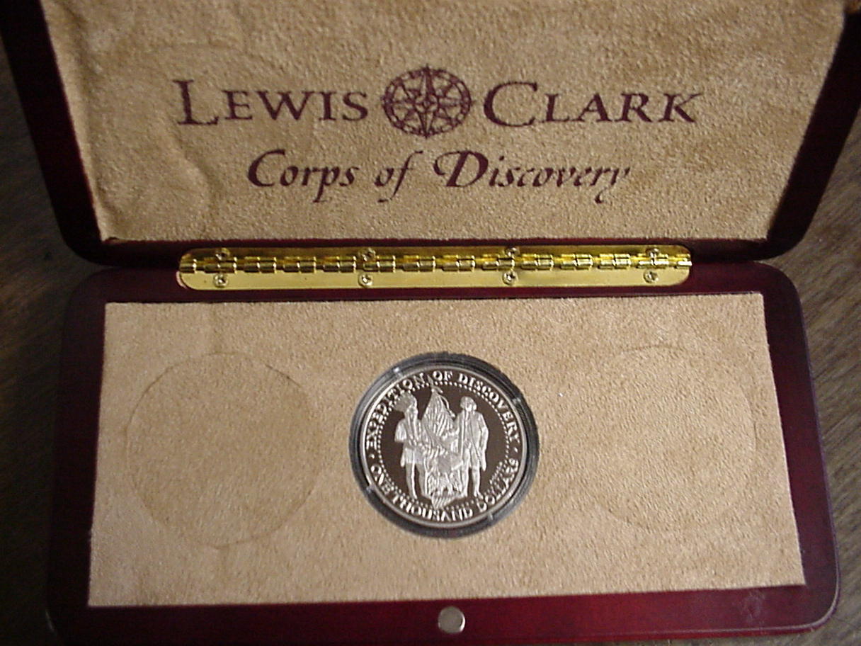 2004 Lewis and Clark Expedition- 1 oz Platinum $1000 Coin- Shawnee Tribe- RARE