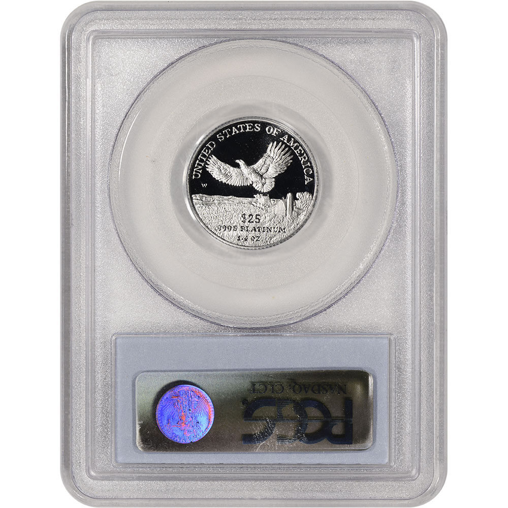 2000-W American Platinum Eagle Proof (1/4 oz) $25 - PCGS PR69 DCAM