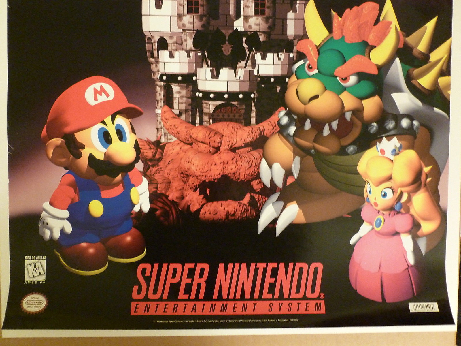 Super Mario RPG: Legend of the Seven Stars (1996)(Super Nintendo/SNES) Poster