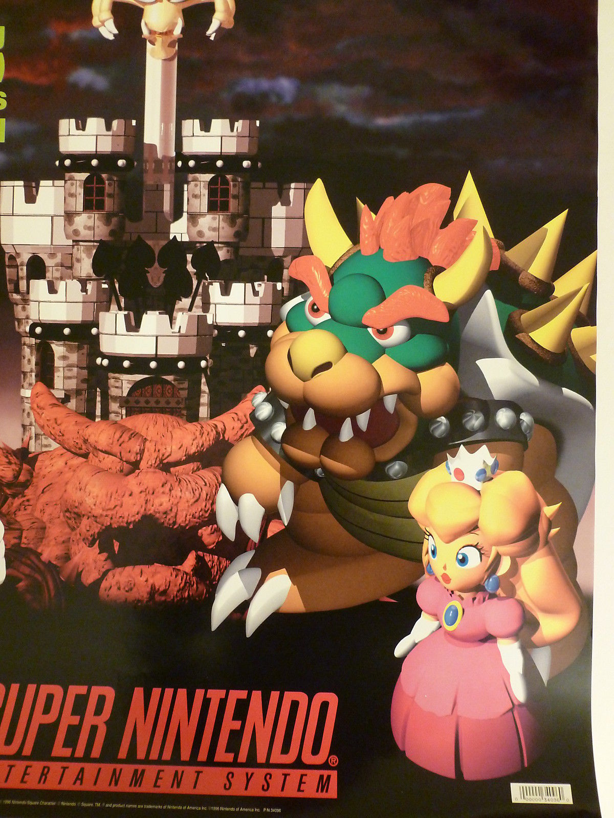 Super Mario RPG: Legend of the Seven Stars (1996)(Super Nintendo/SNES) Poster