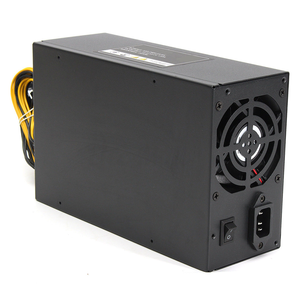 1800W Miner Mining Dedicated Power Supply 6Pin For Antminer Coin A6 A7 S7 L3 R4