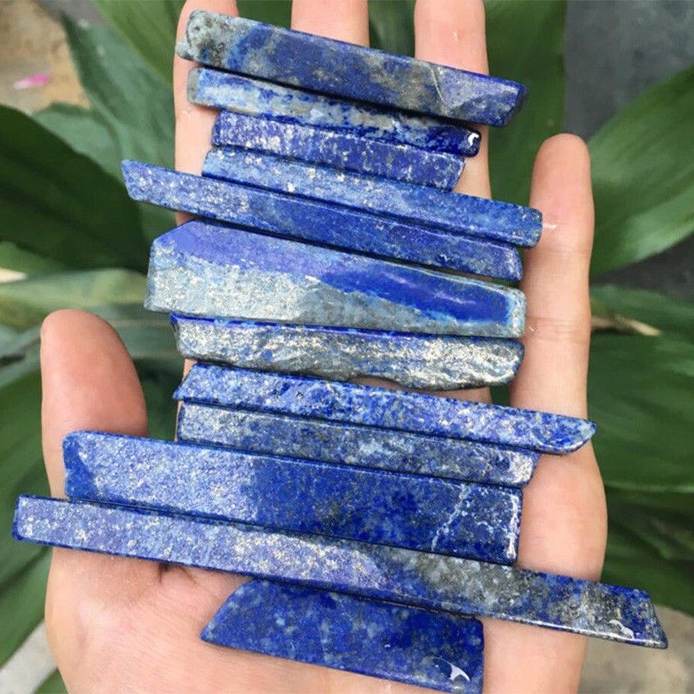 100g Natural Lapis lazuli Quartz Crystal Point Specimen Healing Stone Pure