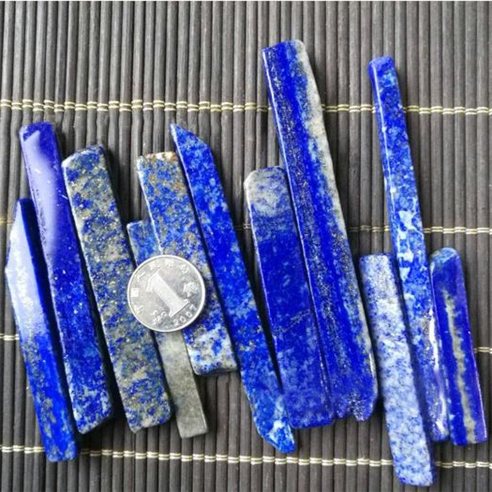 100g Natural Lapis lazuli Quartz Crystal Point Specimen Healing Stone Pure