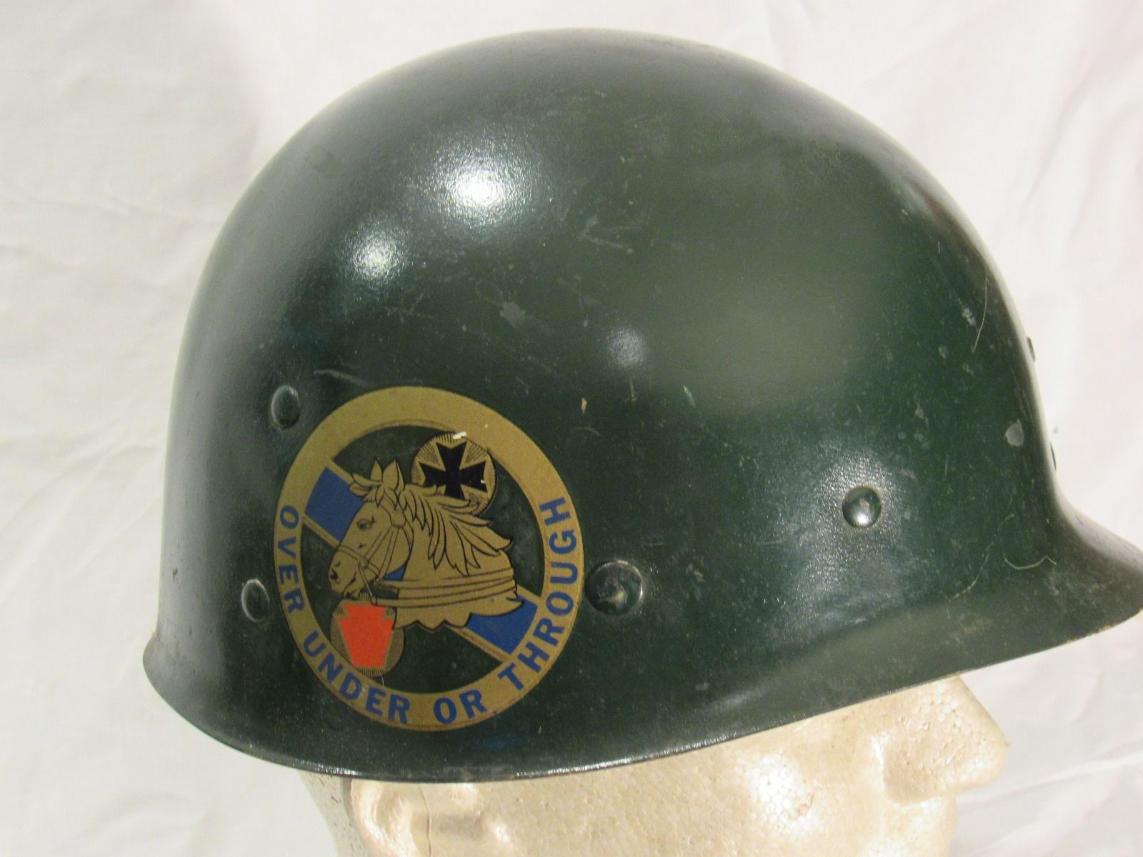 WWII M-1 Helmet and Liner