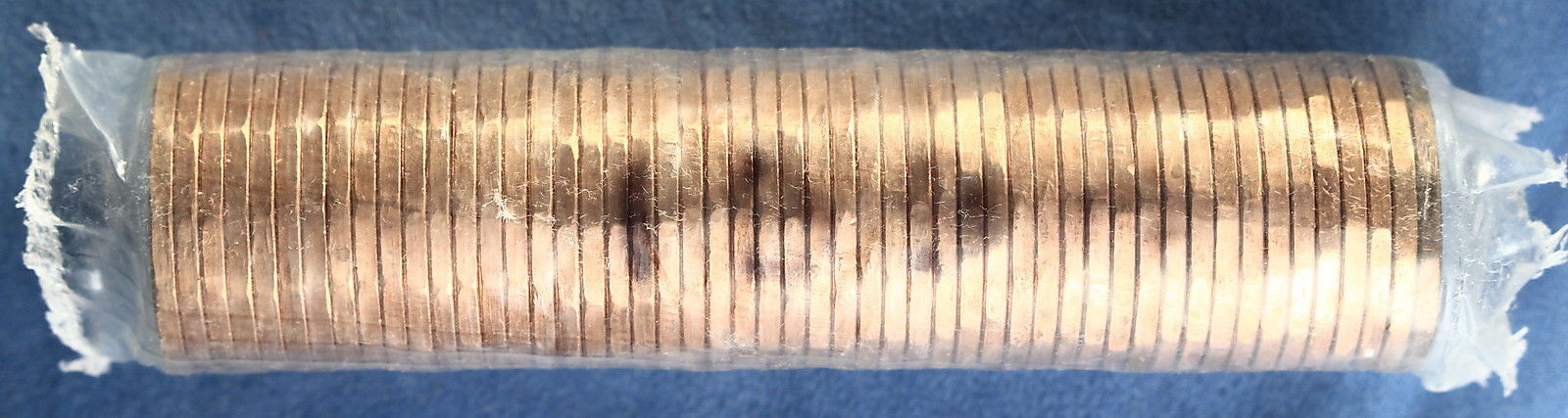 Canada 1990 Original Mint Roll of Pennies   1