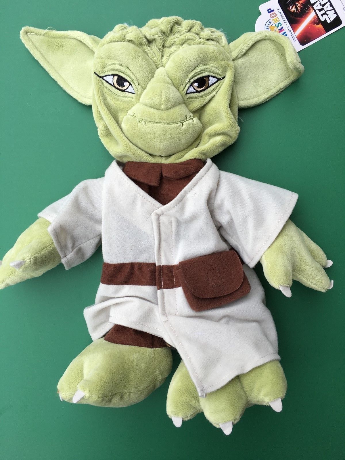 New - Build a Bear 14" Star Wars™ Yoda Unstuffed Plush Toy