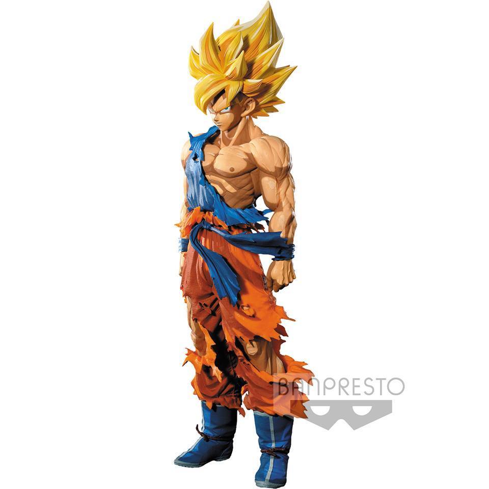 Banpresto Dragonball Super Master Stars Piece MSP Figure Goku Two Dimensions 2D