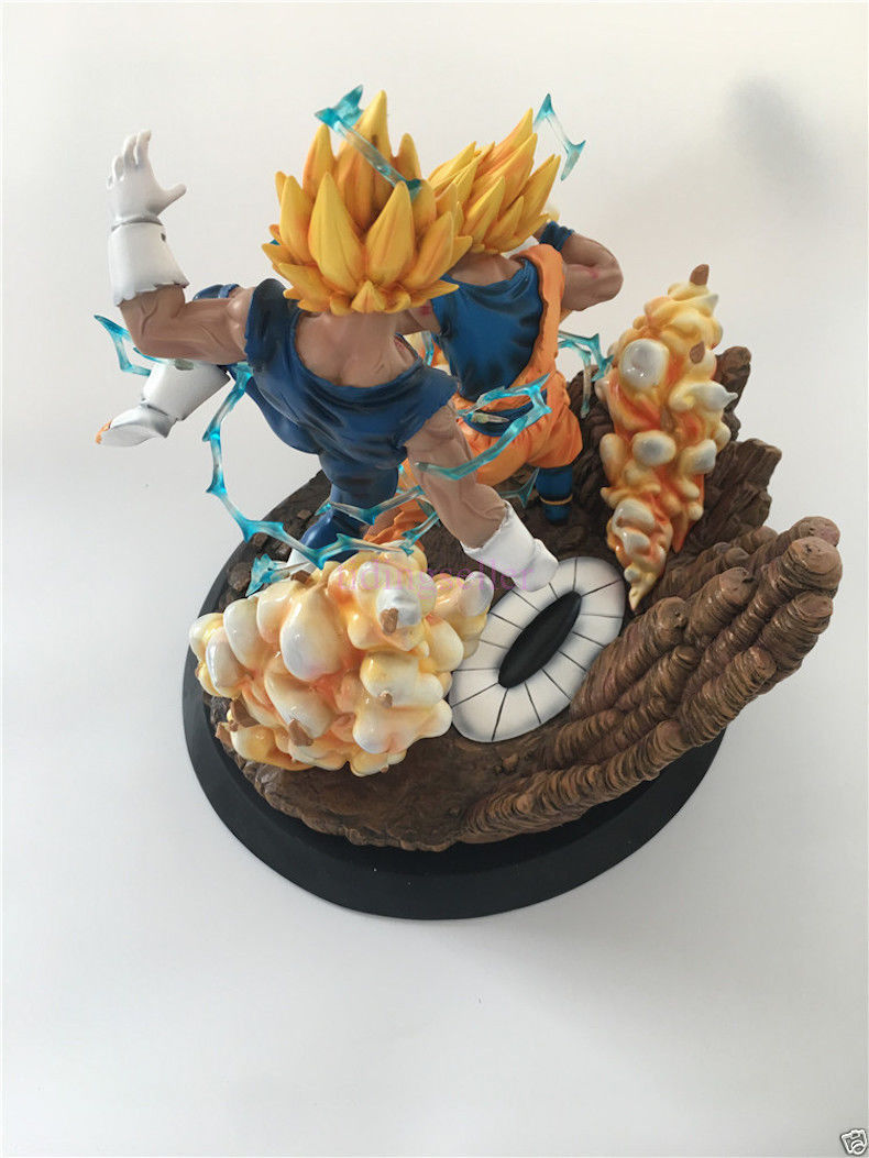 RE- GK Resin Statue - Dragonball Z Kai - Goku VS Manji Vegeta -IN STOCK