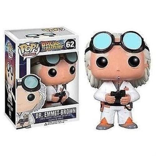 Funko - Back to the Future Doc Brown Pop! Vinyl Action Figure #50 New In Box
