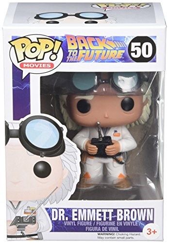 Funko - Back to the Future Doc Brown Pop! Vinyl Action Figure #50 New In Box