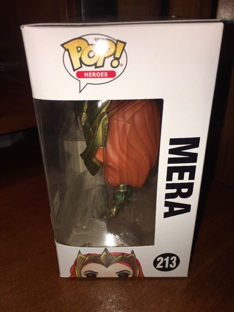 Mera Justice League Funko Pop Hot Topic Exclusive New In Box