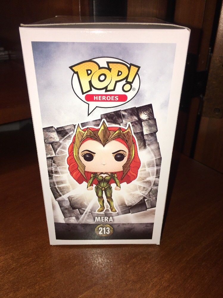 Mera Justice League Funko Pop Hot Topic Exclusive New In Box